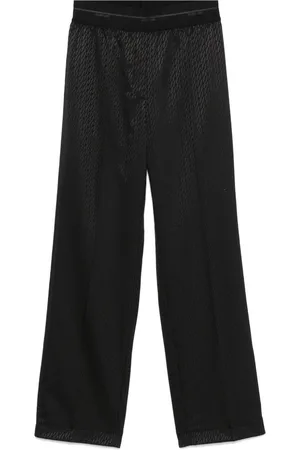 Helmut Lang Logo-jacquard trousers