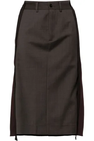 JNBY Deconstructed midi skirt
