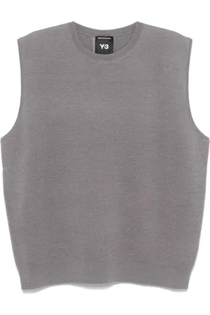 Y-3 3-Stripes knitted vest