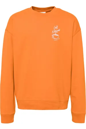Café Kitsuné Logo-embroidered sweatshirt