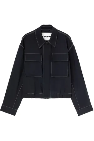 Jil Sander Concealed fastening shirt jacket