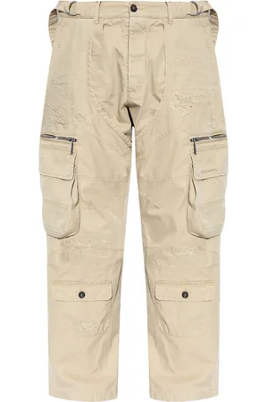 Dsquared2 Cargo-pocket drop-crotch trousers
