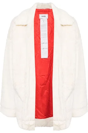 DOUBLET Hand-painted faux-fur jacket