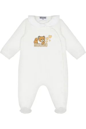 Moschino Logo-print babygrow