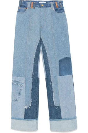 Marine Serre Wide-leg jeans