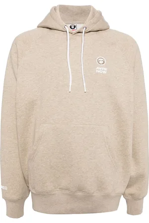 A Bathing Ape Logo-patched hoodie
