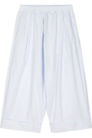 TOOGOOD Cropped cotton trousers