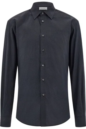 Salvatore Ferragamo Textured-finish shirt