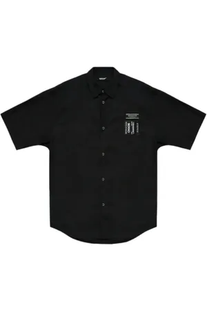 UNDERCOVER Logo-appliqué shirt
