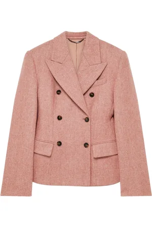 Stella McCartney Double-breasted moulded blazer