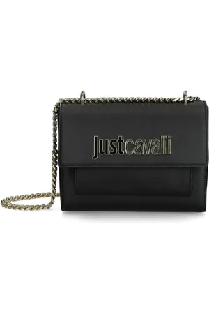 Roberto Cavalli Logo-plaque shoulder bag