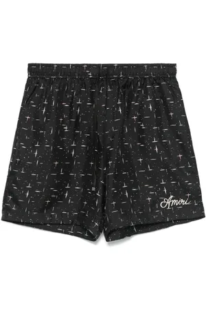 AMIRI Abstract-print deck shorts