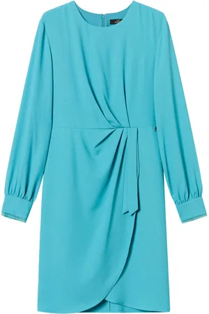 Twin-Set Ruched-detail dress