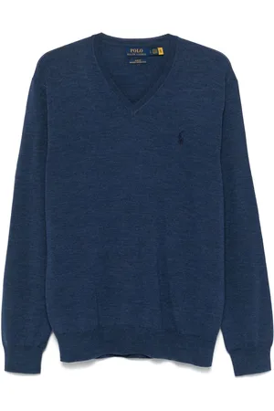 Ralph Lauren Polo Pony-embroidered sweater