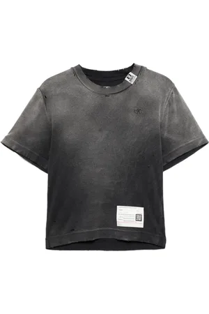 Maison Mihara Yasuhiro Logo-embroidered T-shirt