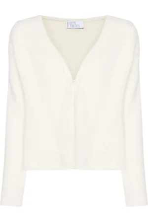 GIUSEPPE DI MORABITO Brooch-detail cardigan