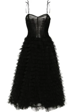 Ana Radu Tiered maxi dress