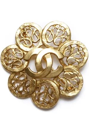 CHANEL 1995 CC brooch