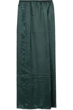 Maison Margiela Satin maxi skirt