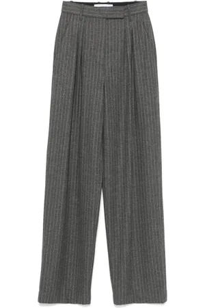 ALEX PERRY Pinstriped tailored trousers
