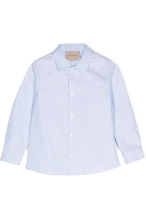 Gucci Logo-jacquard cotton shirt