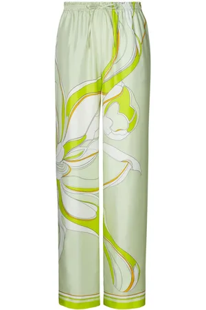 Tory Burch Printed silk pants