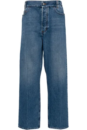 MERYLL ROGGE Faded effect wide-leg jeans