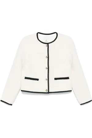 ANINE BING Contrasting-trim blazer