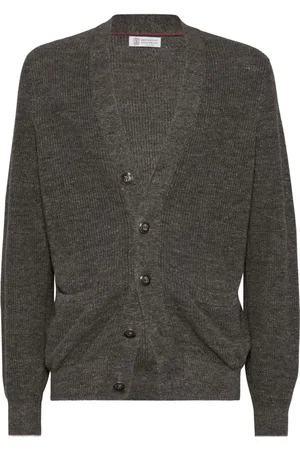 Brunello Cucinelli Embossed-buttons cardigan