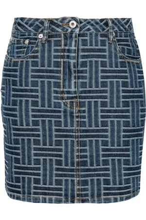 Kenzo Weave mini skirt