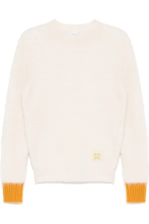 Aspesi Brushed-wool crew-neck jumper