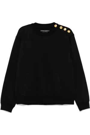 Cynthia Rowley Buttoned-shoulder sweatshirt