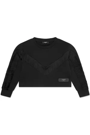 Balmain Fringe-detailing sweatshirt