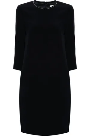 PESERICO SIGN Bead-embellished midi dress