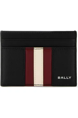 Bally Logo-print leather card holder