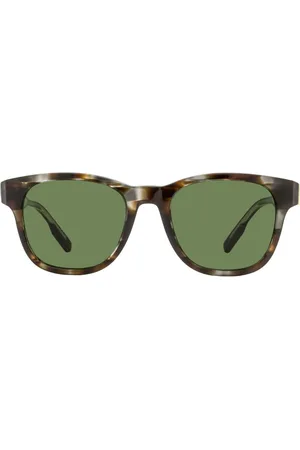 Ermenegildo Zegna Logo-engraved sunglasses