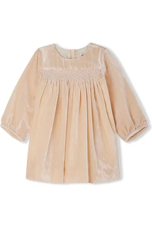 BONPOINT Felicie velvet dress