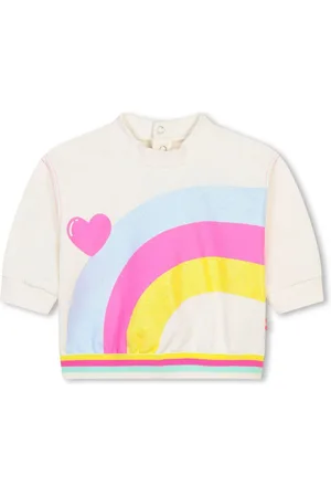 Billieblush Rainbow-print cotton T-shirt