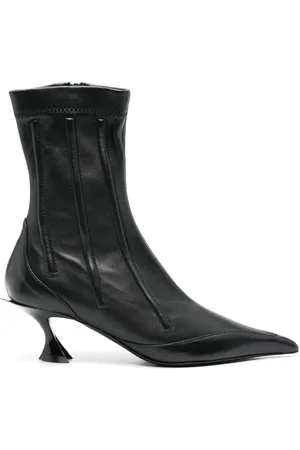 MUGLER 55mm leather boots