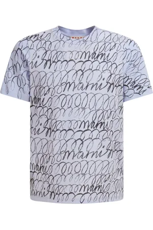 Marni Graphic-print cotton T-shirt