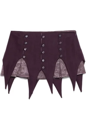 AVAVAV Panel mini skirt