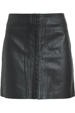 AMIR SLAMA A-line mini skirt