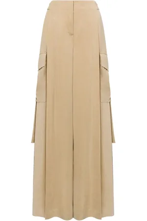 Alberta Ferretti Cargo-pockets palazzo pants