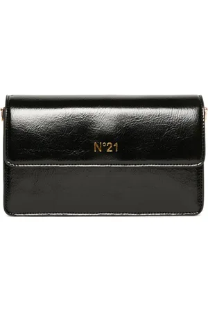 Nº21 Logo-stamp shoulder bag