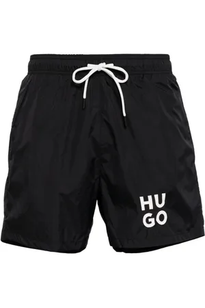 HUGO BOSS Paol square logo swim shorts