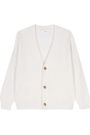 LARDINI Ribbed-knit cardigan