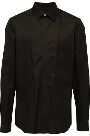 Rick Owens Fog panelled shirt