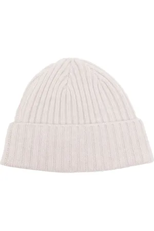 N.PEAL Chunky ribbed beanie hat