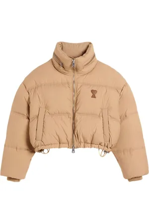 Ami Logo-print puffed jacket