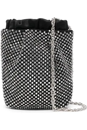 RODO Crystal-embellished cross body bag